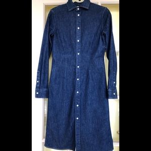 Polo by Ralph Lauren Long Sleeve Denim Shirt Dress